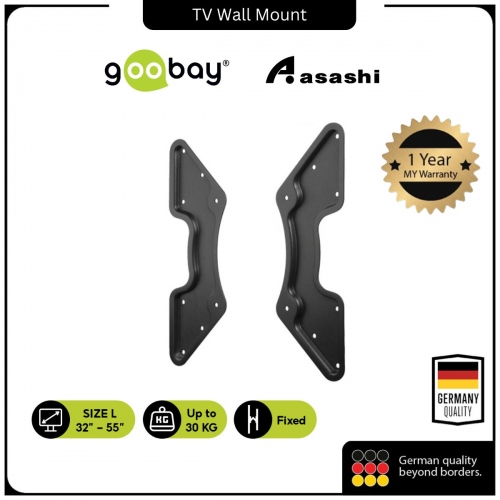 Goobay Adapter for TV Wall Mount with VESA Format (Max. 400 x 400 mm) 60134
