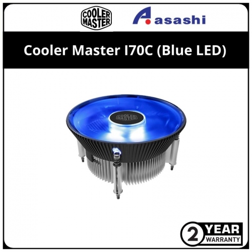 Cooler Master I70C CPU Air Cooler (LGA1200/115x)- 2 Years Warranty