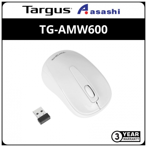 Targus (TG-AMW600-White) Wireless Optical Mouse (1 yrs Manufacturer Warranty)