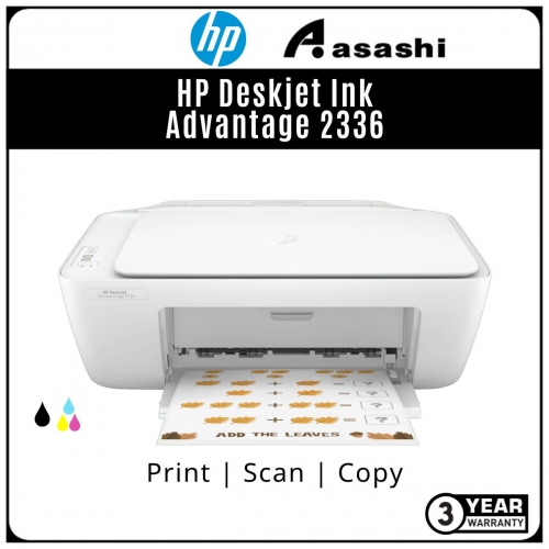 HP Deskjet Ink Advantage 2336 Aio Printer (Print,Scan&Copy) 7WQ05B (Online Warranty Registration 1+2 Yrs)