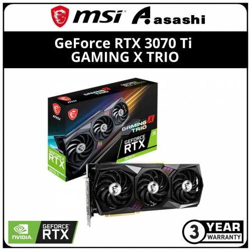 MSI GeForce RTX 3070 Ti GAMING X TRIO 8GB GDDR6 Graphic Card