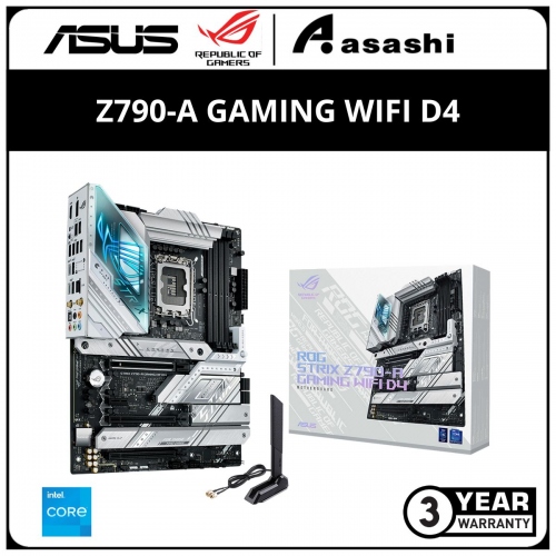 ASUS ROG STRIX Z790-A GAMING WIFI D4 (LGA1700) ATX Motherboard