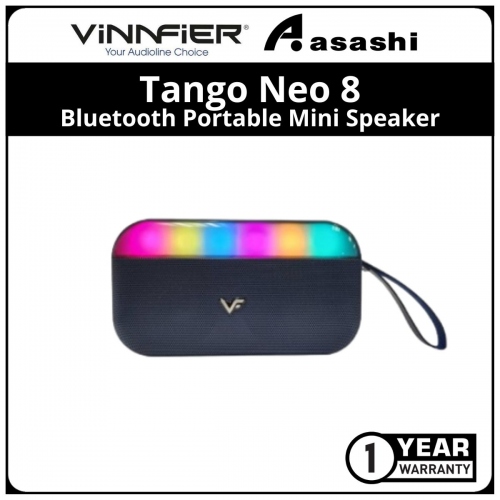 Vinnfier FlipGear Tango Neo8-Blue Bluetooth Portable Mini Speaker (1 years Limited Hardware Warranty)