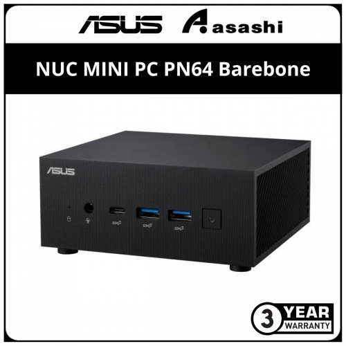 ASUS NUC MINI PC PN64 Barebone (Intel i5-13500H /2xSO-DIMM DDR5/ 1xM.2, 1x2.5