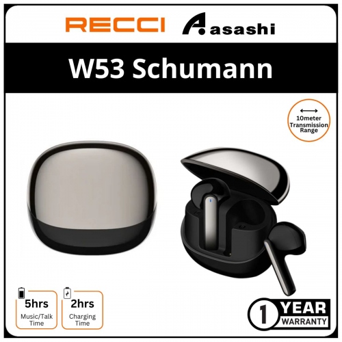 Recci REP-W53 TWS Earphone BT V5.3 Schumann