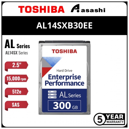 Toshiba 300GB 2.5