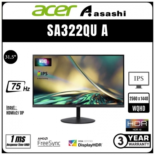Acer SA322QU A 31.5