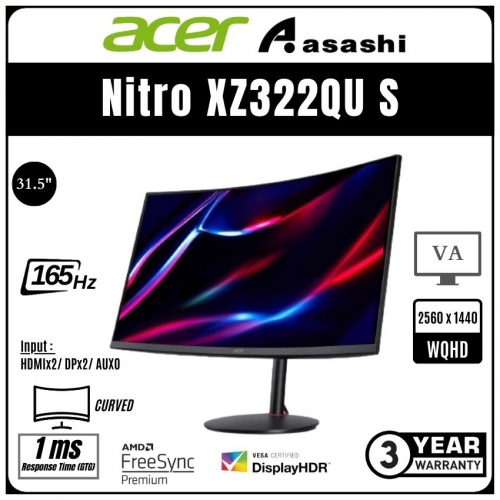 Acer Nitro XZ322QU S 31.5