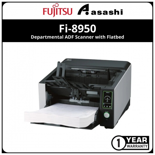Ricoh / Fujitsu scanner Fi-8950 departmental scanner ADF with flatbed