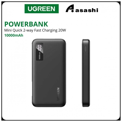 UGREEN 10000MAH MINI QUICK TWO-WAY FAST CHARGING 20W POWER BANK