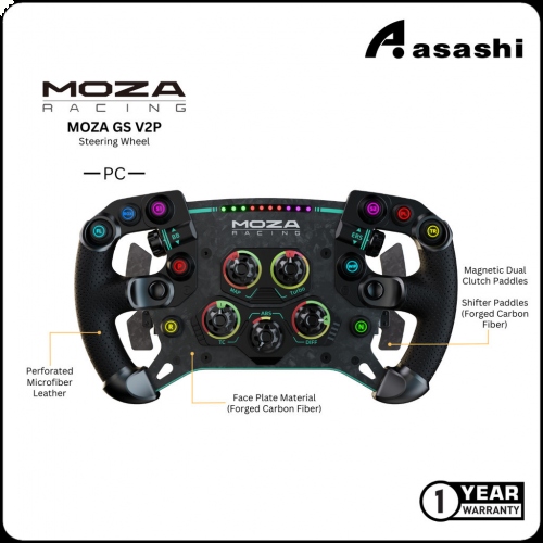 MOZA RACING GS V2P Steering Wheel - RS056