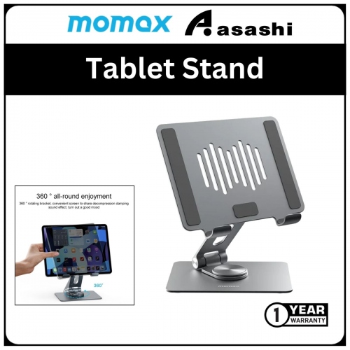 Momax FOLD STAND Rotatable Tablet Stand - SpaceGrey (1Y)