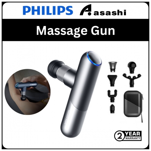 Philips Massage Gun PPM7501DB/97 - Grey (2Y)