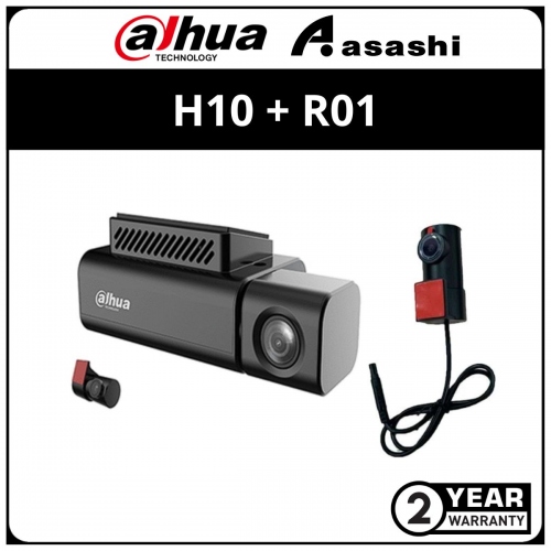 Dahua H10 Dashcam with R01 Real Cam (2 yrs Limited Hardware Warranty)