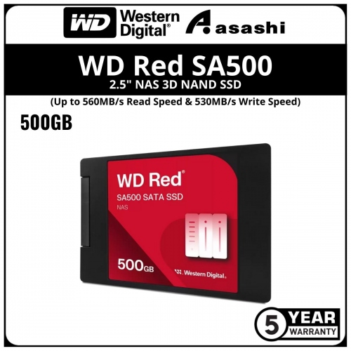 WD Red SA500 500GB 2.5