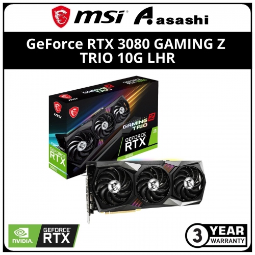 MSI GeForce RTX 3080 GAMING Z TRIO 10G LHR GDDR6x Graphic Card