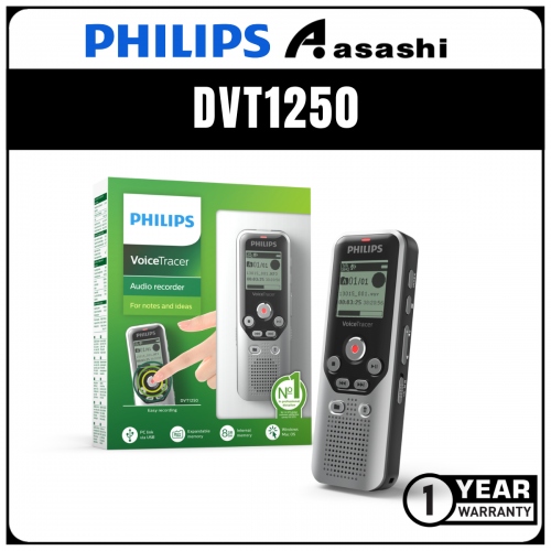 Philips DVT1250 8GB Digital Voice Recorder