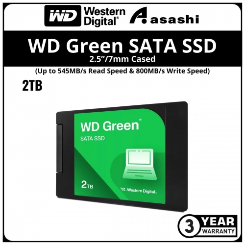 WD Green 2TB 2.5