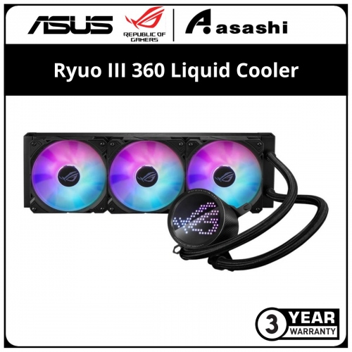 Asus ROG Ryuo III 360 ARGB AIO Liquid CPU Cooler