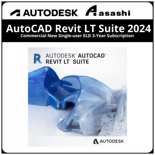 Autodesk AutoCAD Revit LT Suite 2024 Commercial New Single-user ELD 3-Year Subscription