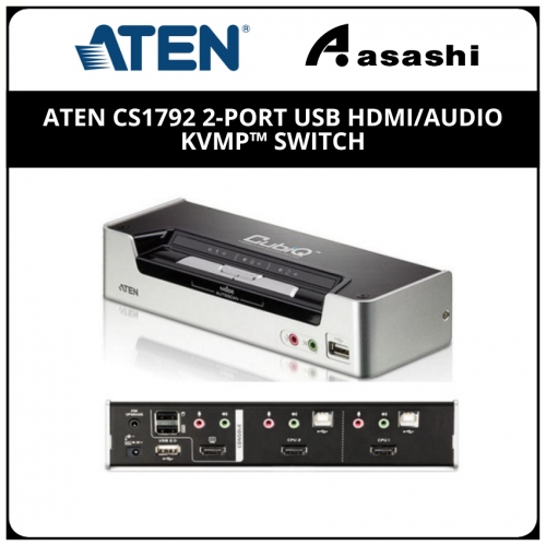 ATEN CS1792 2-Port USB HDMI/Audio KVMP™ Switch