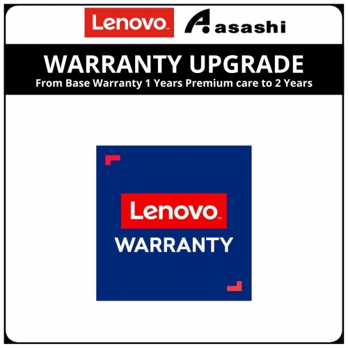 LENOVO PREMIUM WARRANTY UPGRADE TO 2 YRS-5WS0Q78092- (From Base Warranty 1 Years Premium care)