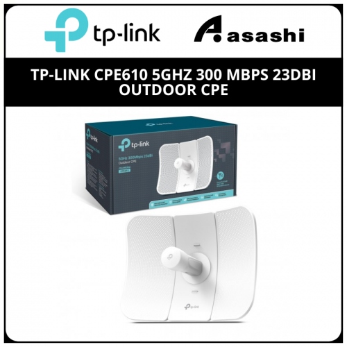 TP-Link CPE610 5Ghz 300 Mbps 23dBi Outdoor CPE