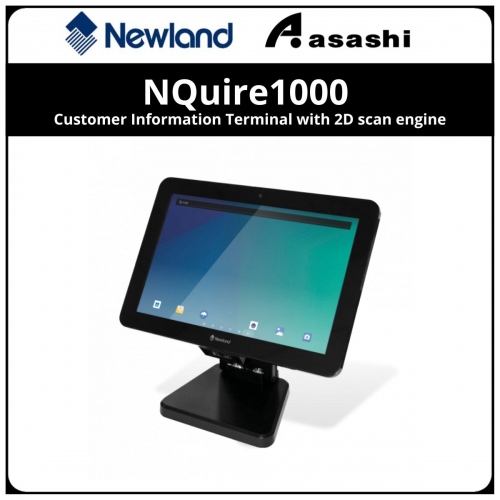 Newland NQuire1000 Customer Information Terminal with 2D scan engine and 10