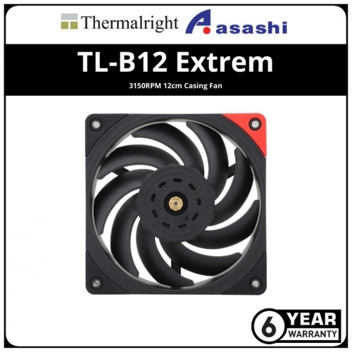 Thermalright TL-B12 Extrem 3150RPM 12cm Casing Fan - 6 Years Warranty