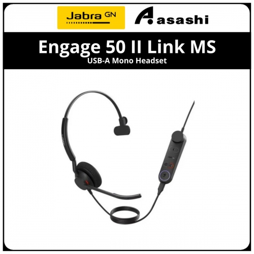 Jabra Engage 50 ll Link MS - USB-A Mono Headset