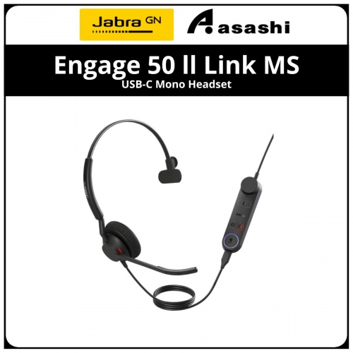 Jabra Engage 50 ll Link MS - USB-C Mono Headset