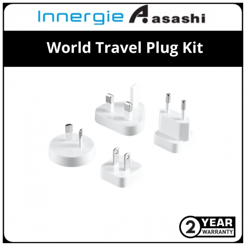 Innergie World Travel Plug Kit - US、EU、UK & AU Version