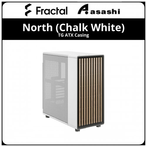 Fractal Design North (Chalk White) TG ATX Casing