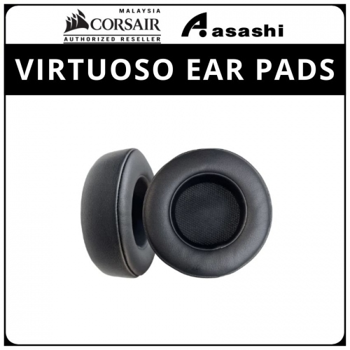 CORSAIR VIRTUOSO EAR PADS - Set of 2 (Black)