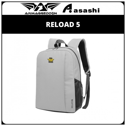 Armaggeddon Reload 5 Lifestyle Laptop Backpack (15.6 inch) - Light Grey