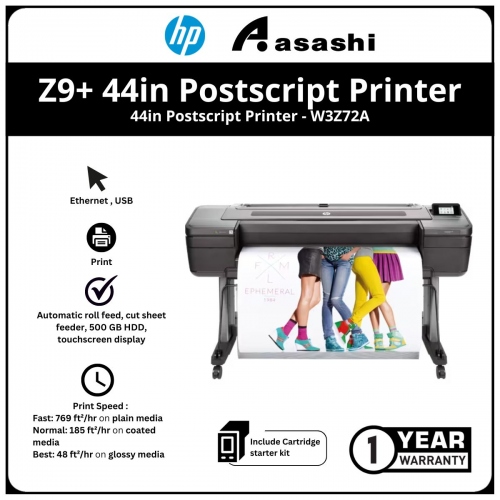 HP DesignJet Z9+ 44in Postscript® Printer