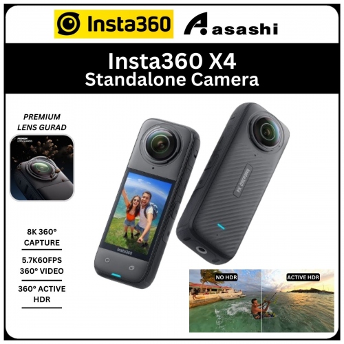 Insta360 X4 Standalone Camera (CINSABMA)