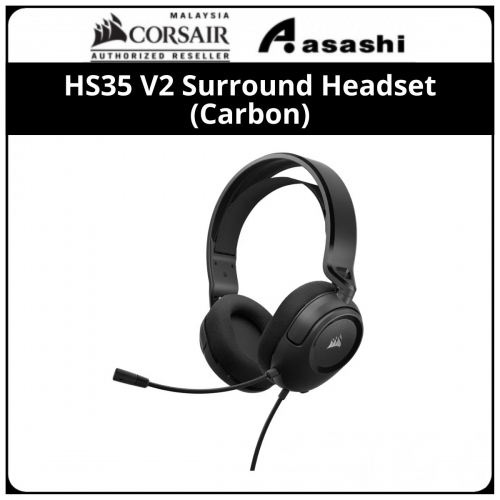 CORSAIR HS35 V2 Surround Headset (Carbon) CA-9011386-AP