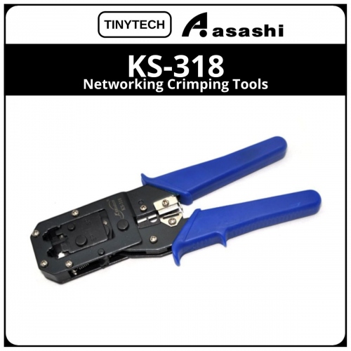 Tinytech TOOL-RJ45/11IRON RJ45 Networking Crimping Tools KS-318 (No Warranty)