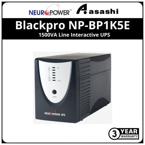 Neuropower Blackpro NP-BP1K5E 1500VA Line Interactive UPS