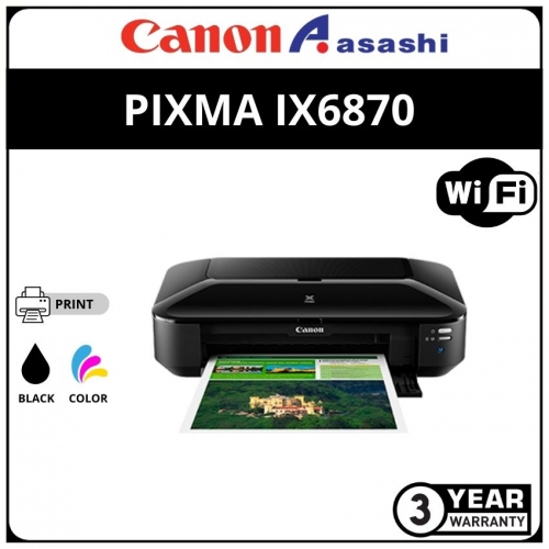Canon Pixma IX6870 A3 Size Inkjet Printer