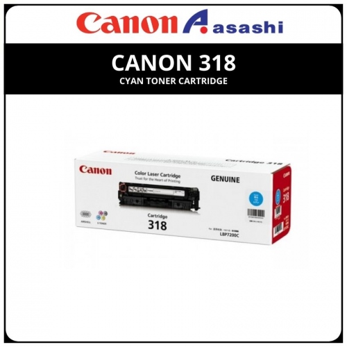 Canon 318 Cyan Toner Cartridge