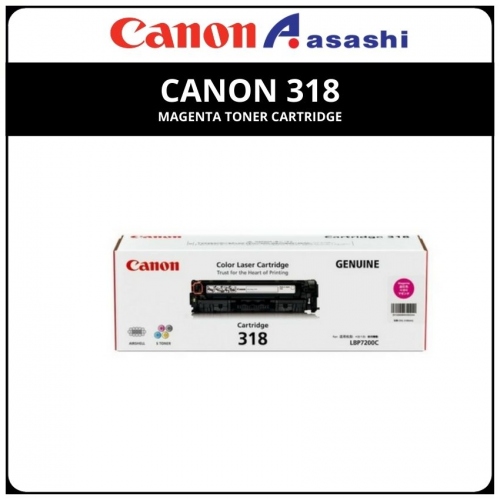 Canon 318 Magenta Toner Cartridge