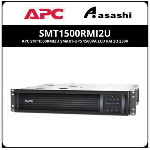 APC SMT1500RMI2U Smart-UPS 1500VA LCD RM 2U 230V Rackmount UPS