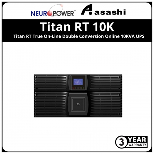 Neuropower Titan RT 10K Titan RT True On-Line Double Conversion Online 10KVA UPS