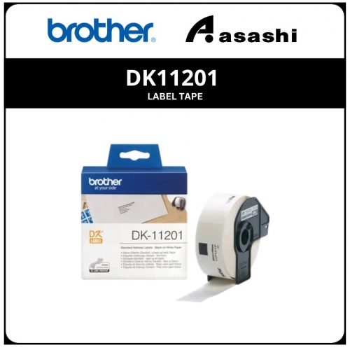 Brother DK11201 Standard Address Label 29mm x 90mm x 400pcs
