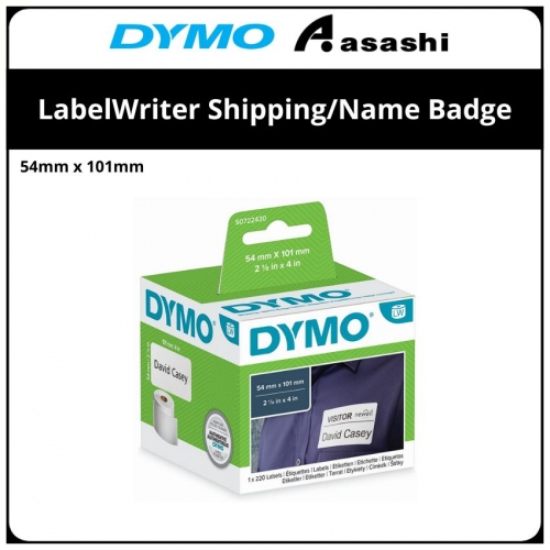 DYMO LW SHIP/BADGE 101X54MM (99014)