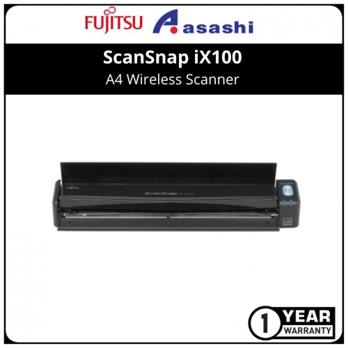 Ricoh / Fujitsu ScanSnap iX100 A4 Wireless Scanner Supports Both Win & Mac
