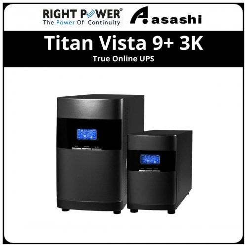Right Power Titan Vista 9+ 3K True Online UPS