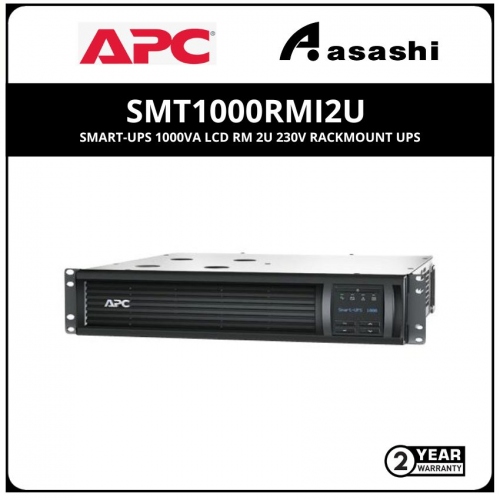 APC SMT1000RMI2U Smart-UPS 1000VA LCD RM 2U 230V Rackmount UPS